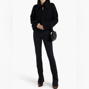 PAIGE Skinny Pants High-RiseConstance Stretch Cotton Slim-Fit Blue Jeans😍